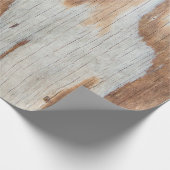 Papier Cadeau Belle texture en bois ou fond abstrait, gr (Coin)