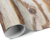 Papier Cadeau Belle texture en bois ou fond abstrait, gr (Coin rond)