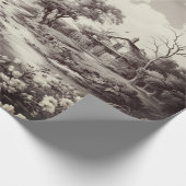 Papier Cadeau Belle Toile vintage (Coin)