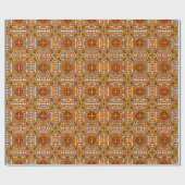 Papier Cadeau Belle tuile espagnole (Plat)