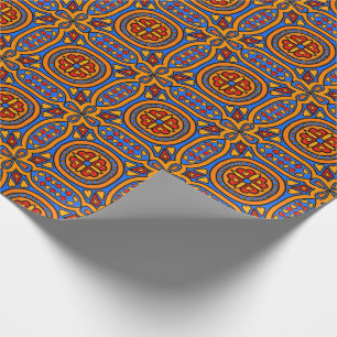 Papier Cadeau Belle tuile espagnole