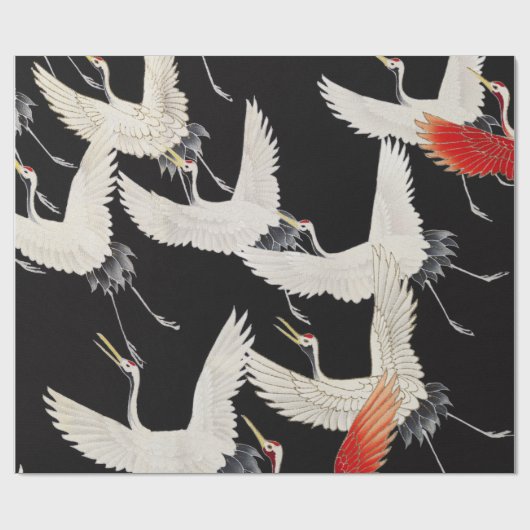 Papier Cadeau Belles cigognes (Plat)