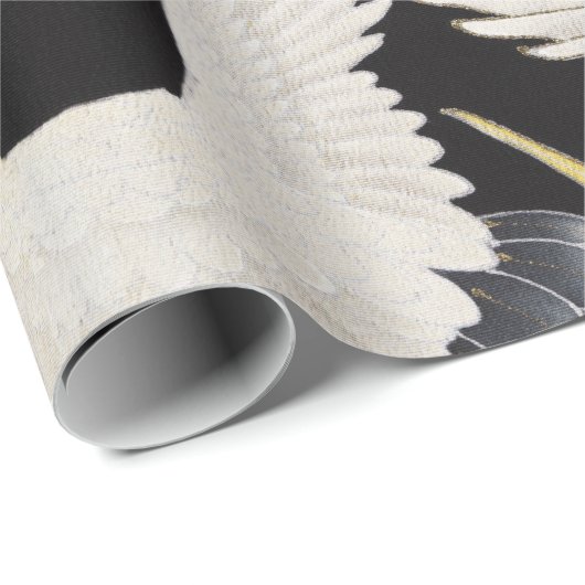 Papier Cadeau Belles cigognes (Coin rond)