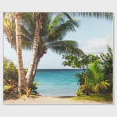 Papier Cadeau Belles Créatures Océaniques (Plat)