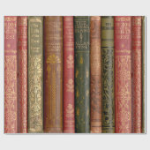 Papier Cadeau Belles épines de livres (Plat)