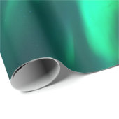 Papier Cadeau Belles lumières du nord (Coin rond)