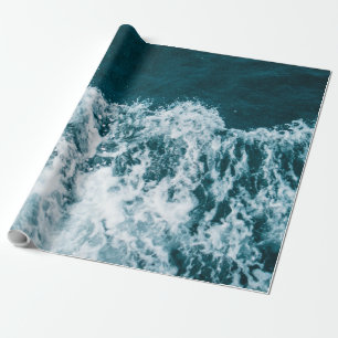 Papier Cadeau Belles vagues de mer