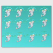 Papier Cadeau Beluga Boo (Plat)