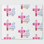 Papier Cadeau bénédiction de Dieu (Plat)