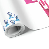 Papier Cadeau bénédiction de Dieu (Coin rond)