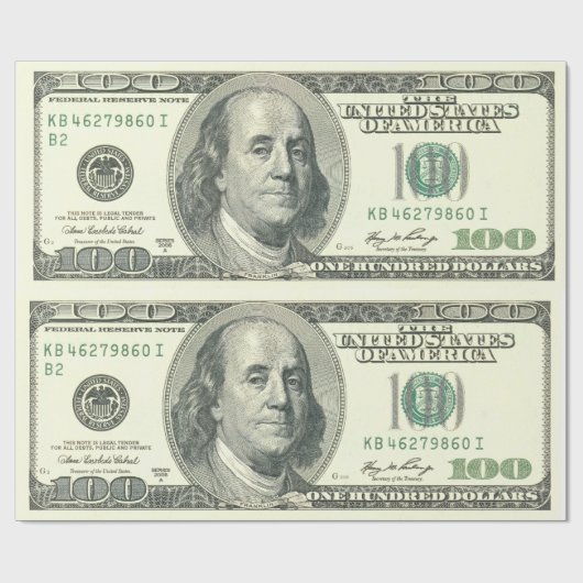 Papier Cadeau Benjamin (Plat)