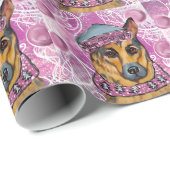 Papier Cadeau Berger allemand (Coin rond)