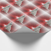 Papier Cadeau Berger allemand blanc (Coin)