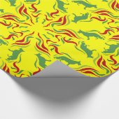 Papier Cadeau Berger allemand rouge vert (Coin)