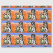 PAPIER CADEAU BERGER AUSTRALIEN (Plat)