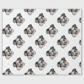 Papier Cadeau Berger australien (Plat)
