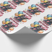 Papier Cadeau Berger Belge avec Ballons (Coin)