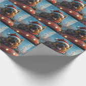 Papier Cadeau Berger belge Roller Dessous de verre Noël (Coin)