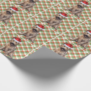 Papier Cadeau Berger Picard Chien et Noël de vacances