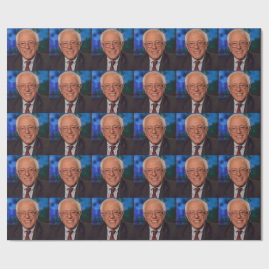 Papier Cadeau Bernie Sanders (Plat)