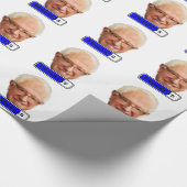 Papier Cadeau Bernie Sanders Pixelated - PROGRÈS (Coin)