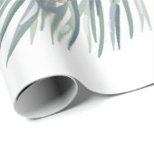 Papier Cadeau Berries d'hiver (Coin rond)