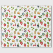 Papier Cadeau Berry Bliss Motif (Plat)