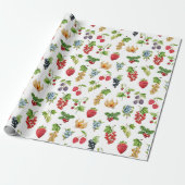 Papier Cadeau Berry Bliss Motif (Déroulé)