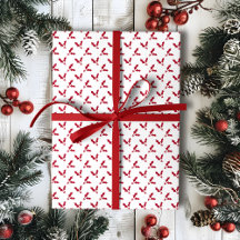 Berry rouge Holly minimaliste à Noël blanc