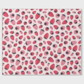 Papier Cadeau Berry Sweet Anniversaire (Plat)