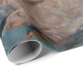 Papier Cadeau Berthe Morisot - Eugene Manet avec sa fille (Coin rond)