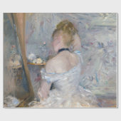 Papier Cadeau Berthe Morisot - Femme à sa Toilette (Plat)