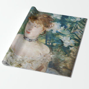 Papier Cadeau Berthe Morisot - Jeune fille dans une balle
