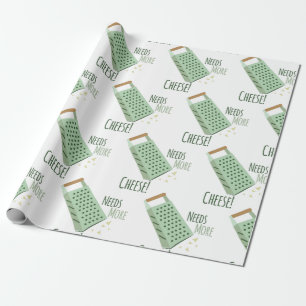 Papier Cadeau Besoin de plus de fromage