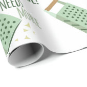 Papier Cadeau Besoin de plus de fromage (Coin rond)