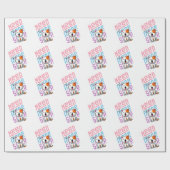 Papier Cadeau Besoin de plus de sommeil | Funny Cat expression d (Plat)