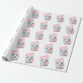 Papier Cadeau Besoin de plus de sommeil | Funny Cat expression d (Déroulé)