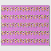 Papier Cadeau Best Friends Forever (version violette) (Plat)