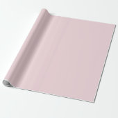 Papier Cadeau Best selling Blush Pink Wrapping Paper (Déroulé)