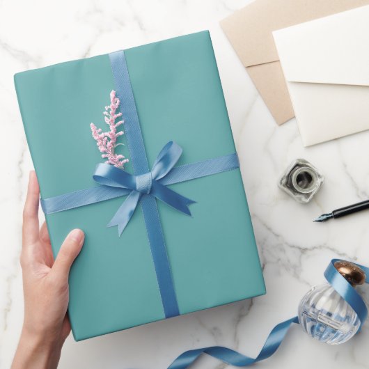 Papier Cadeau Best selling Deep Aquamarine Wrapping Paper (Cadeaux)