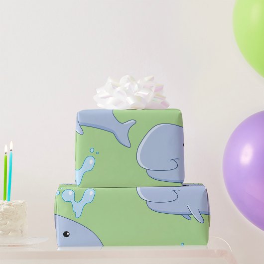 Papier Cadeau Bétale mignonne avec l'eau éclaboussure animal ado