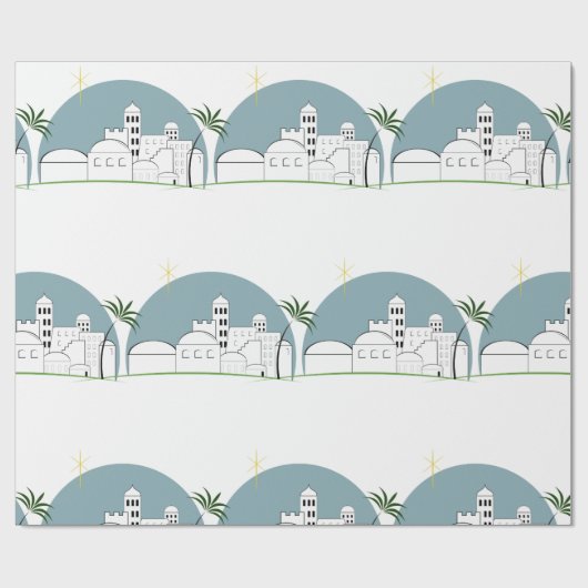 Papier Cadeau Bethléhem (Plat)