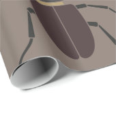 Papier Cadeau Béton de la tige (Coin rond)