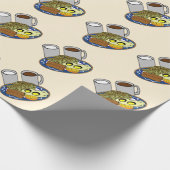 Papier Cadeau Better Breakfast Month - Eggs (Coin)