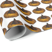 Papier Cadeau Beurre d'arachide fait maison Beurre de fleurs Coo (Coin rond)