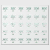 Papier Cadeau Beurre de gommage corporel vert nature bio ajouter (Plat)