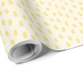 Papier Cadeau Beurre de marque perdue Jaune (Coin rond)