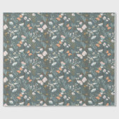 Papier Cadeau Beurre d'été et Fleur sauvage (Plat)