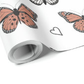 Papier Cadeau Beurre Enchantant, Papier À Envelopper (Coin rond)