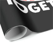 Papier Cadeau BEURRE Ensemble Film Popcorn (Coin rond)